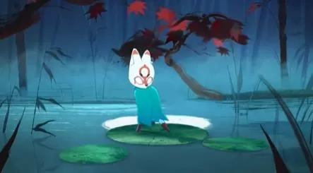 switch《波与月夜之青莲(Bō Path of the Teal Lotus)》[NSZ]美版中文+1.0.3补丁_1