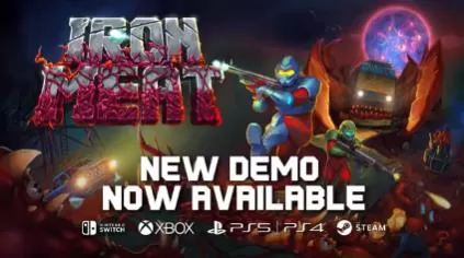 switch《钢铁之躯(Iron Meat)》[NSZ]美版中文+1.0.4补丁