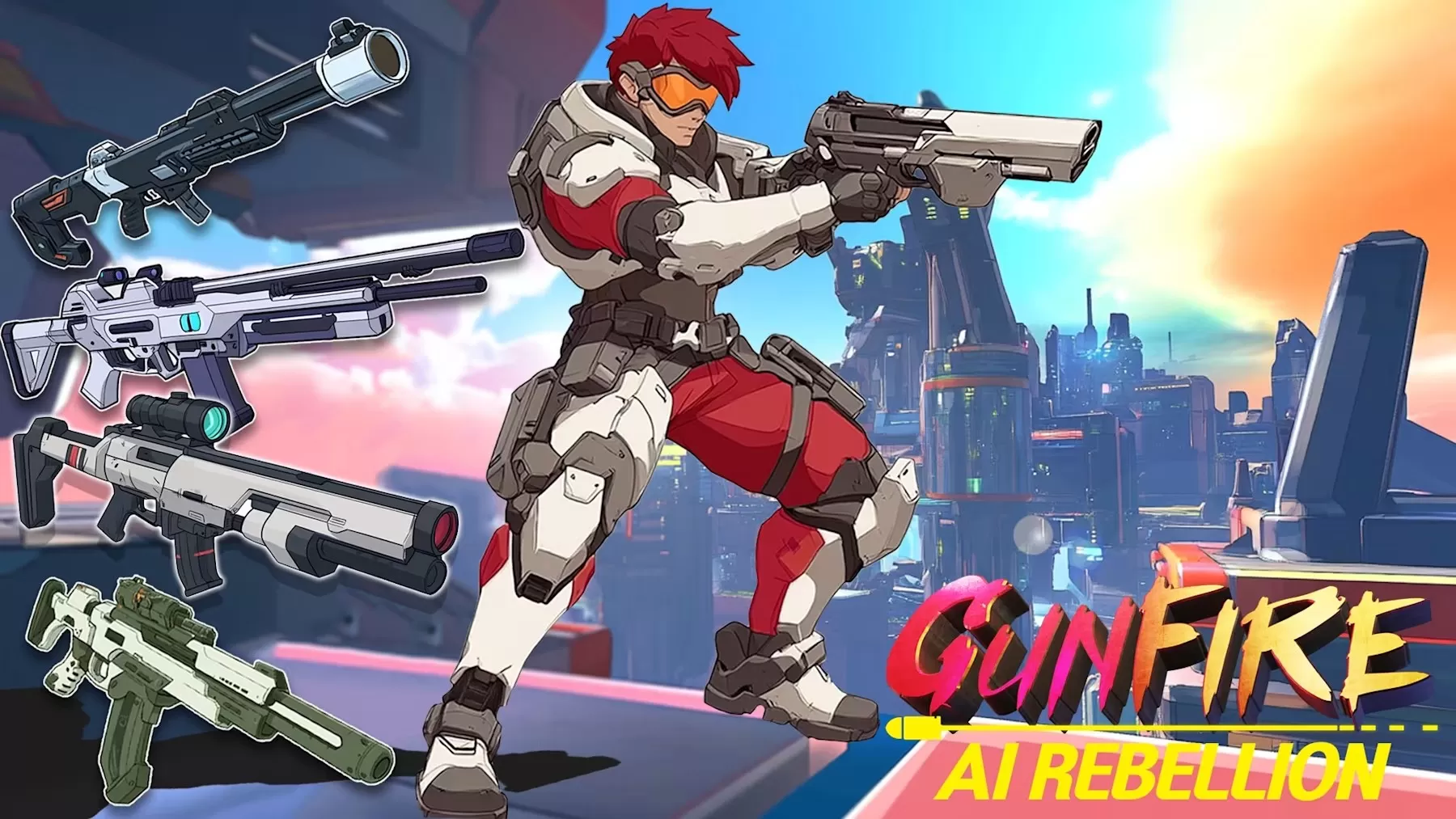 switch《枪火:智械版乱(Gun Fire:AI Rebellion)》[NSZ]美版中文