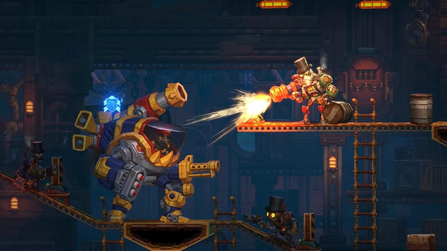 switch《蒸汽世界:大劫掠2(SteamWorld HeistII)》[NSP]中文版+升级补丁_2