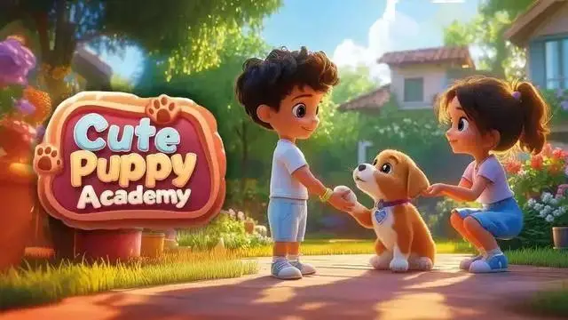 switch《可爱小狗学院(Cute Puppy Academy)》[NSZ]美版中文+1.1补丁