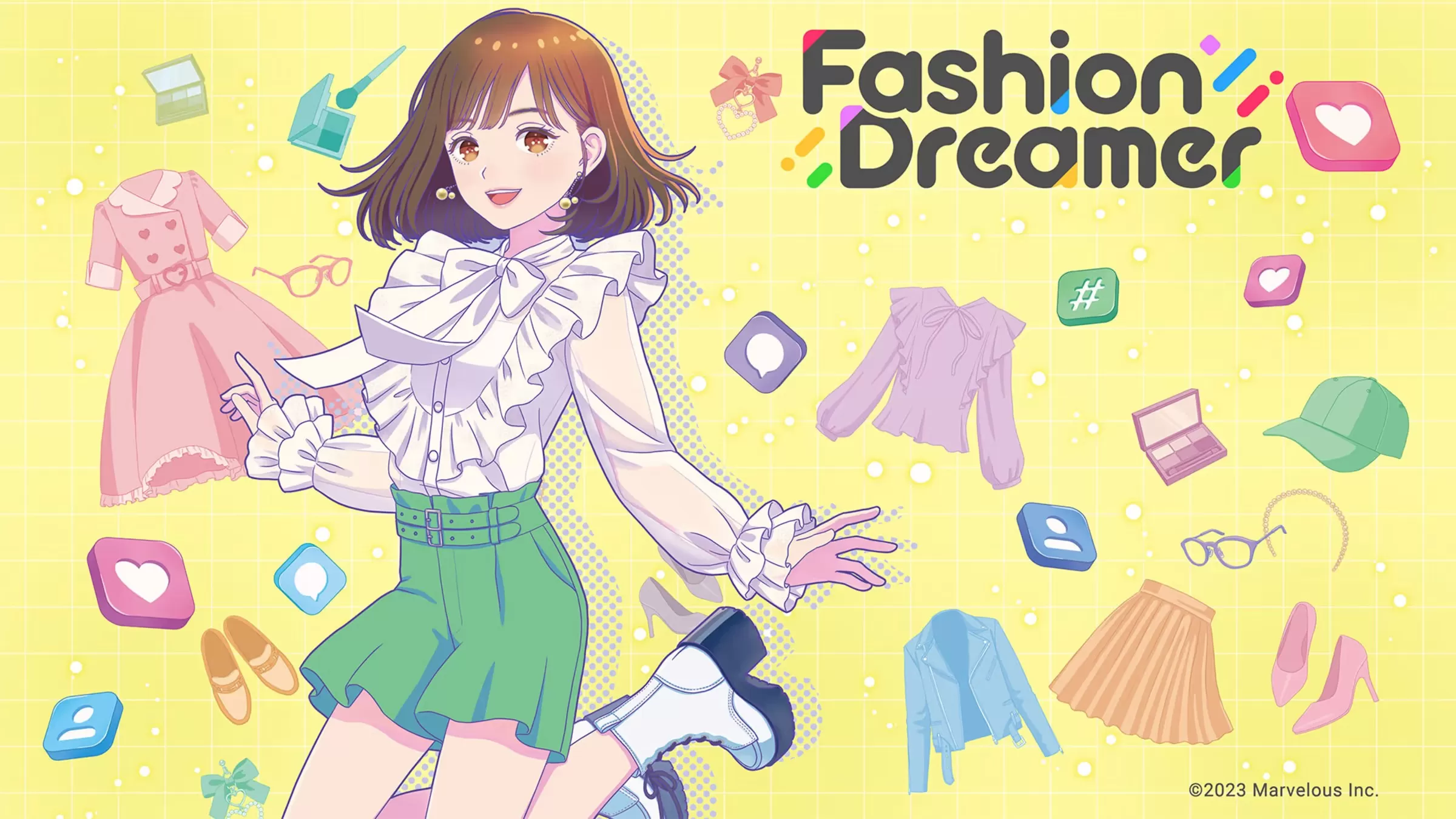 switch《时尚造梦(Fashion Dreamer)》[NSP]日版中文+1.5.1补丁(附8DLC解锁存档)