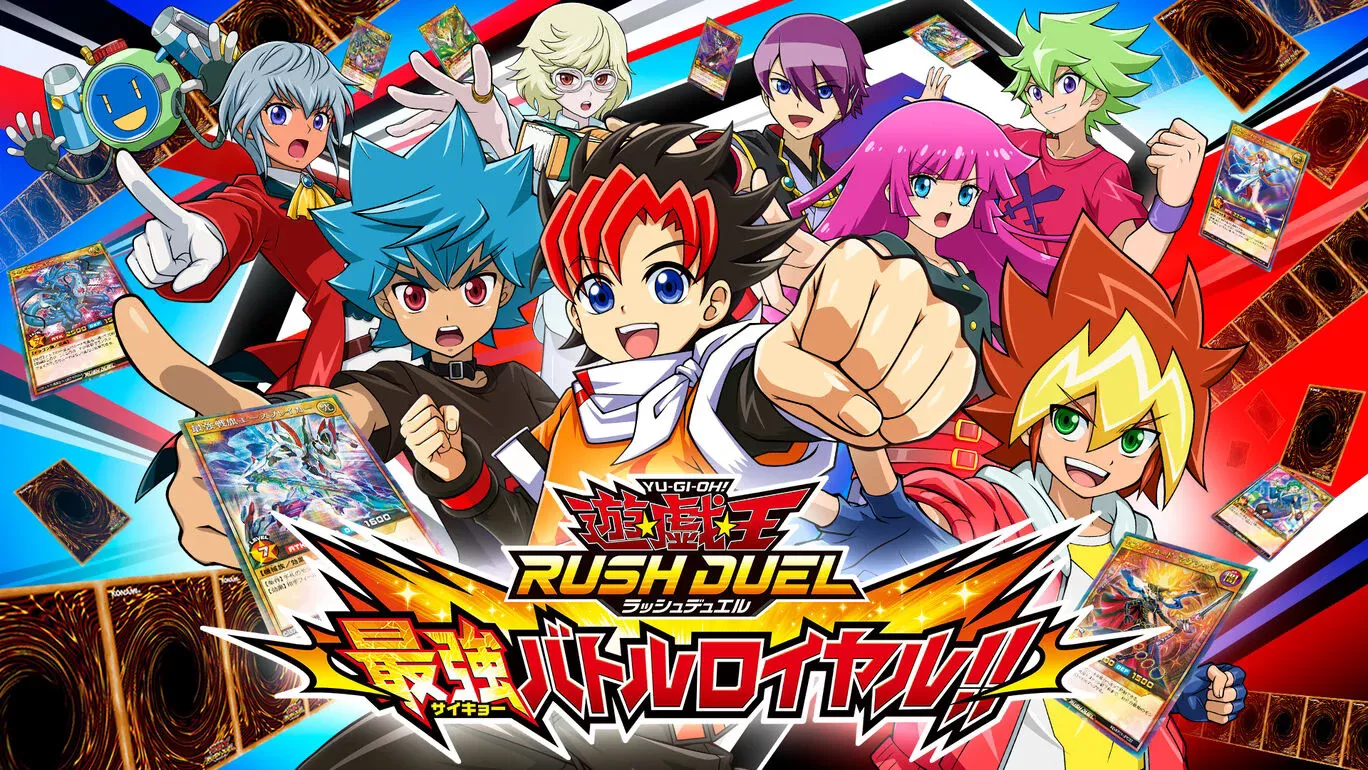 switch《游戏王SEVENS Rush Duel最强大乱斗!!》[NSP]日版日文+1.3.3补丁