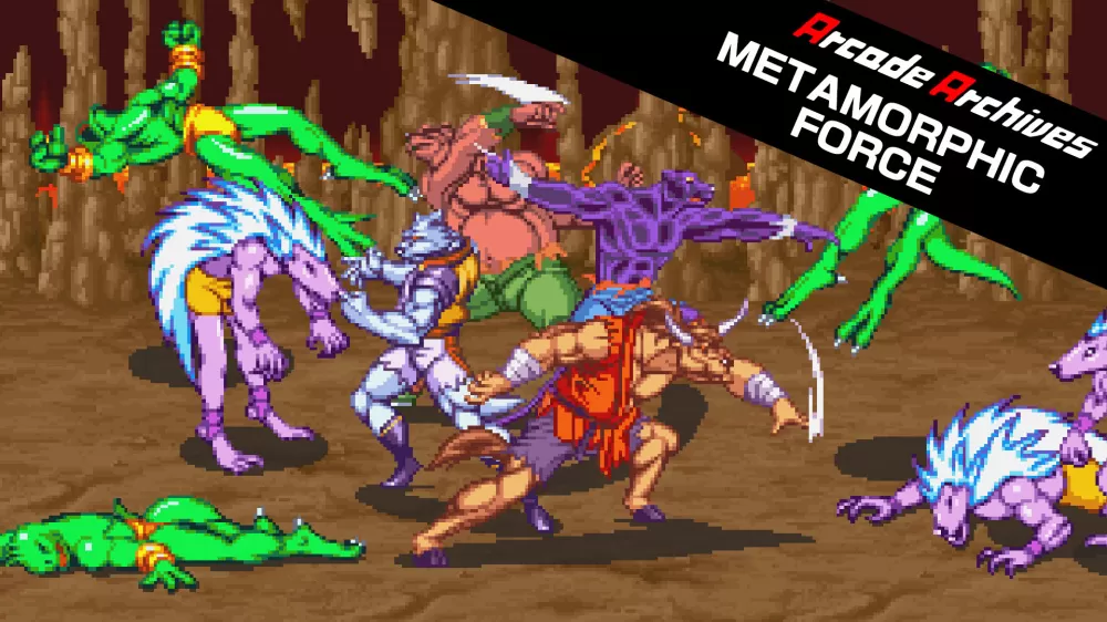 switch《街机档案馆:变形战士(Arcade Archives METAMORPHIC FORCE)》[NSZ]无中文