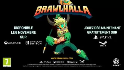 switch《格斗哈拉(Brawlhalla)》[NSZ]美版中文+9.03补丁
