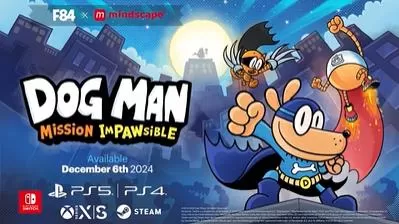 switch《神探狗狗:爪不可及(Dog Man Mission Impawsible)》[NSZ]美版中文+1.0.5补丁