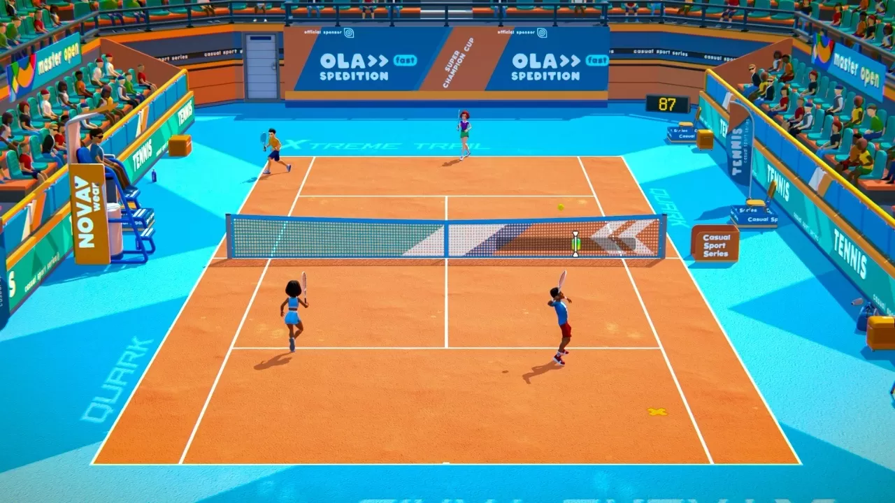 switch《休闲运动系列:网球(Casual Sport Series Tennis)》[NSZ]美版中文+1.1补丁