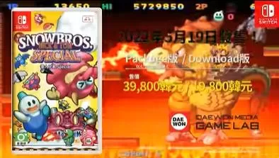 switch《雪人兄弟特别版(Snow Bros. Special)》[NSZ]美版中文+1.1.0补丁+1DLC