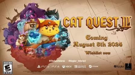 switch《猫咪斗恶龙3(Cat QuestIII)》[NSZ]美版中文+1.3.1补丁
