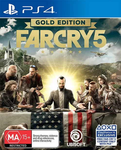 【5.05】PS4《孤岛惊魂5：黄金版》CUSA05847中文V1.19补丁+DLC_0