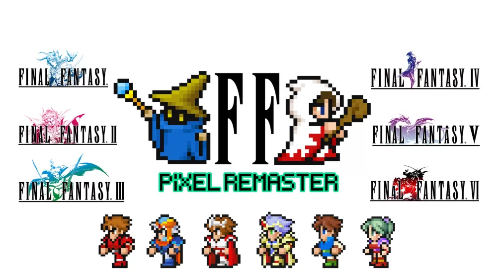 switch《最终幻想I-VI捆绑包(FINAL FANTASY I-VI Bundle)》港版中文+1.2.0补丁