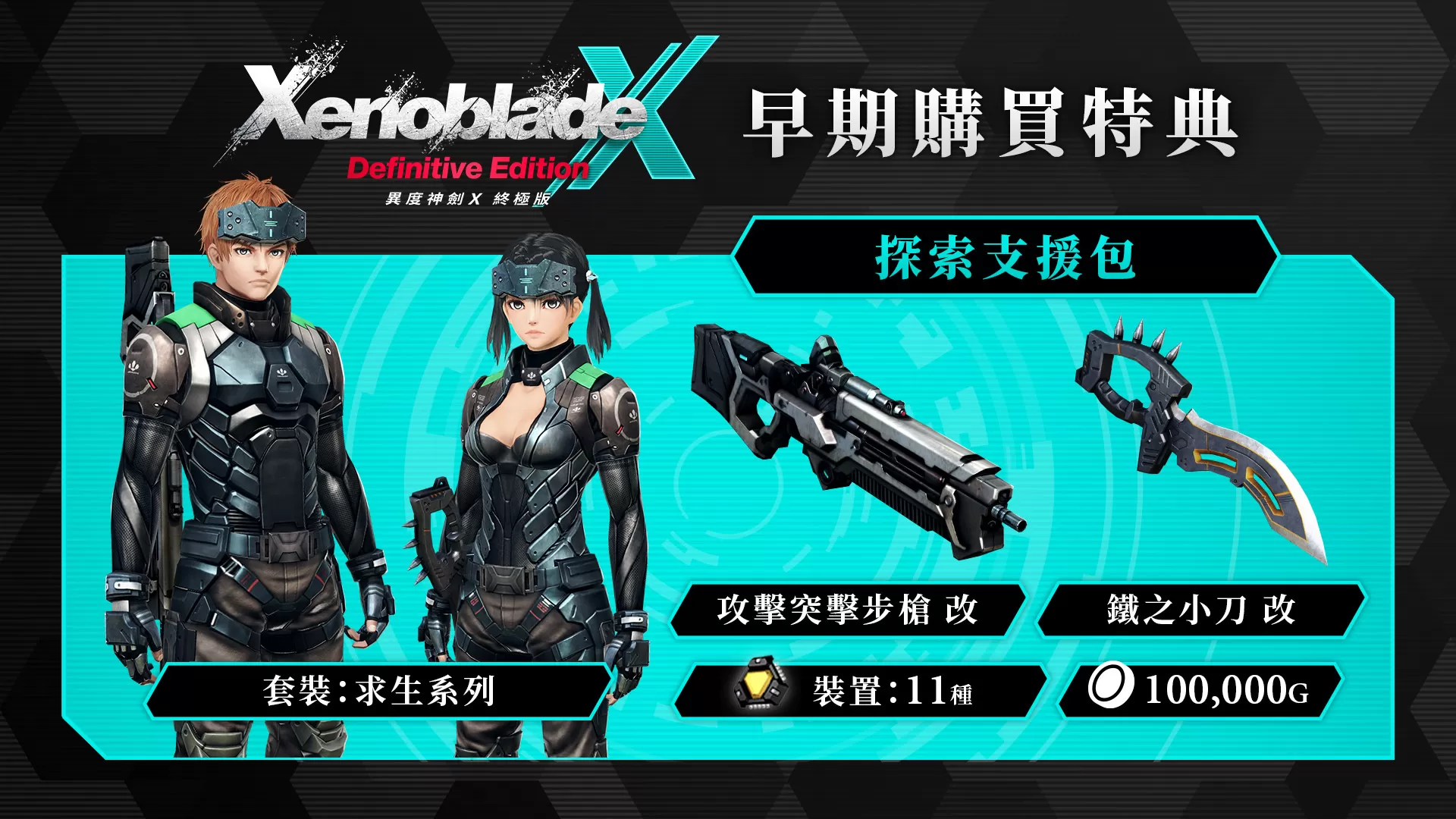 switch《异度神剑X终极版》[NSP]早期购买特典