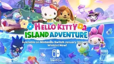 switch《凯蒂猫岛屿冒险(Hello Kitty Island Adventure)》[NSZ]美版中文+1.11.0补丁+1DLC