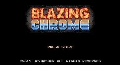 switch《炽热合金(Blazing Chrome)》[NSZ]港版中文+1.0.1补丁