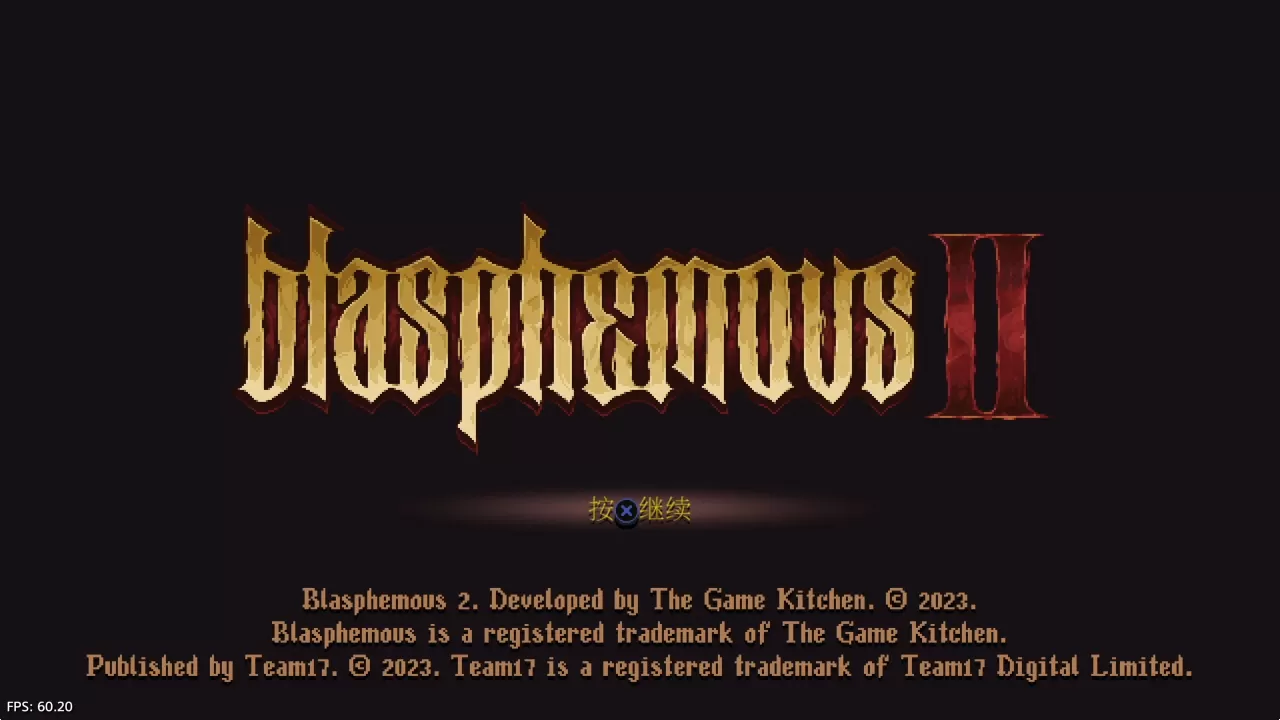 【5.05】PS4《神之亵渎2/Blasphemous2》欧版中文CUSA44317V1.03整合+降级