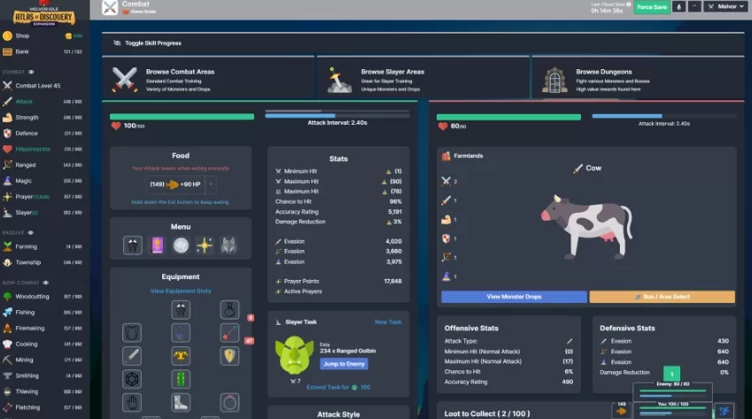 PC《梅尔沃放置(Melvor Idle)》中文版下载v1.3