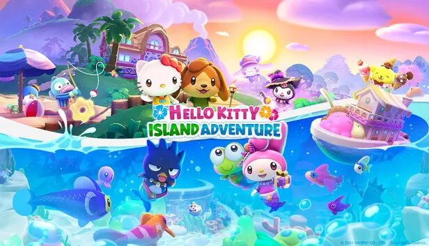 switch《凯蒂猫岛屿冒险 Hello Kitty Island》[NSZ]官方中文|本体+2.4.100升补+1DLC|原版|