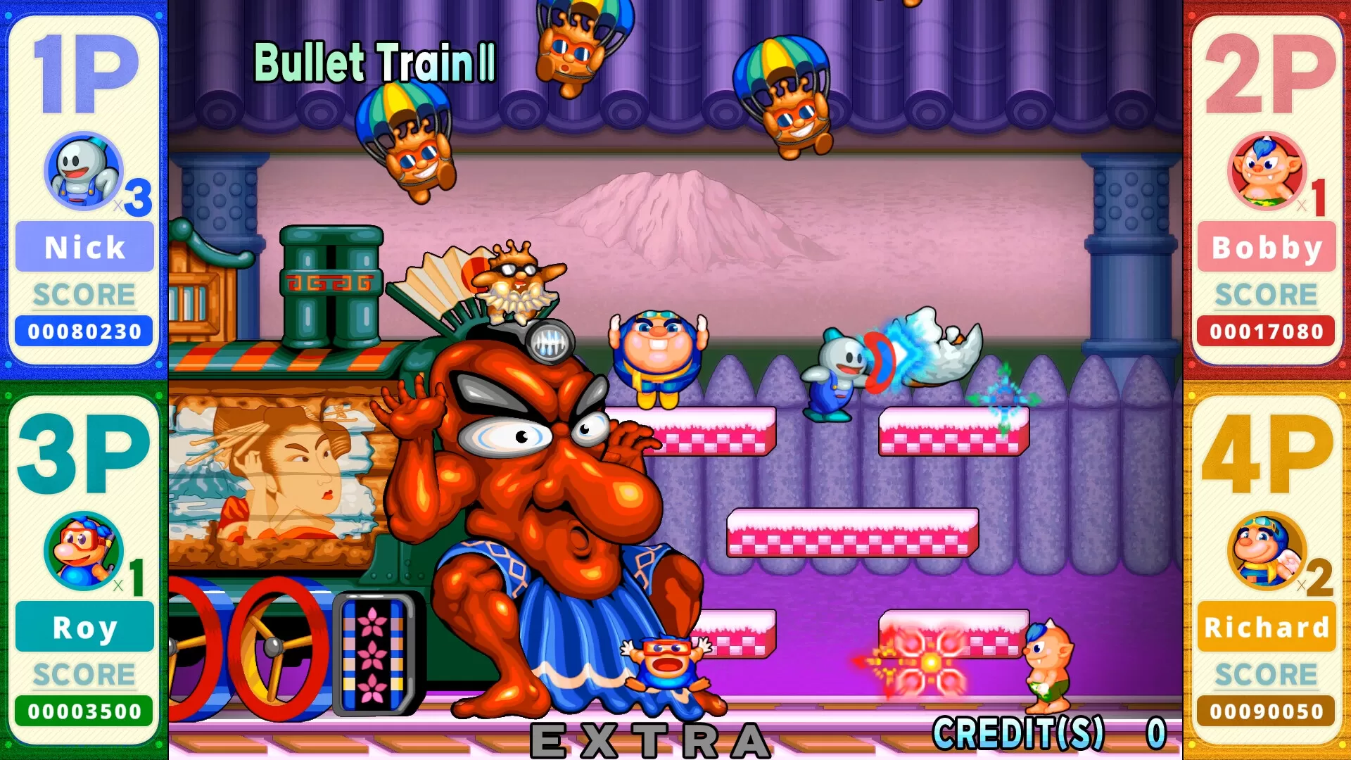 switch《雪人兄弟2 特别版》[NSZ]SNOW BROS. 2 SPECIAL 美版中文+1.0.4补丁