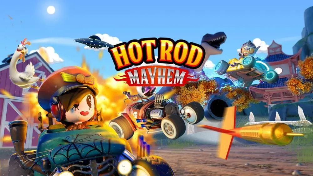 switch《改装车大乱斗》[NSZ]Hot Rod Mayhem 美版中文+1.0.3补丁