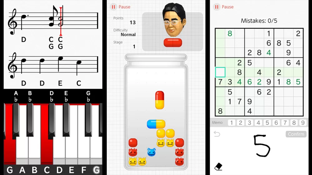 switch《川岛博士的脑部锻炼》港版中文XCZ下载1.1.0补丁