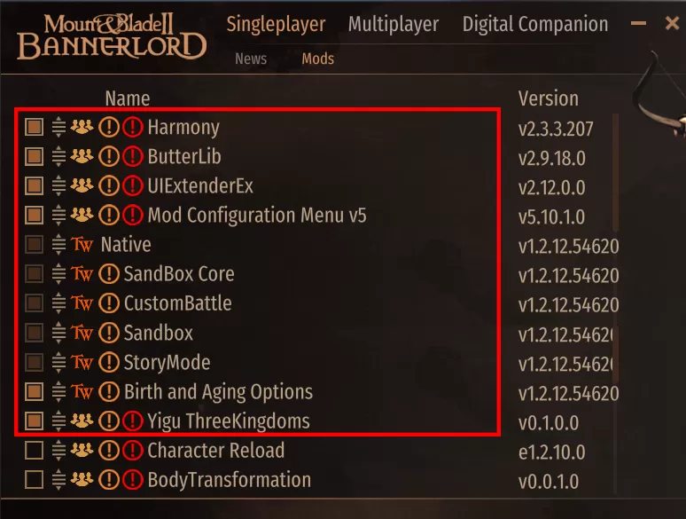 PC《骑马与砍杀2霸主》衣谷三国与MOD整合包下载_0