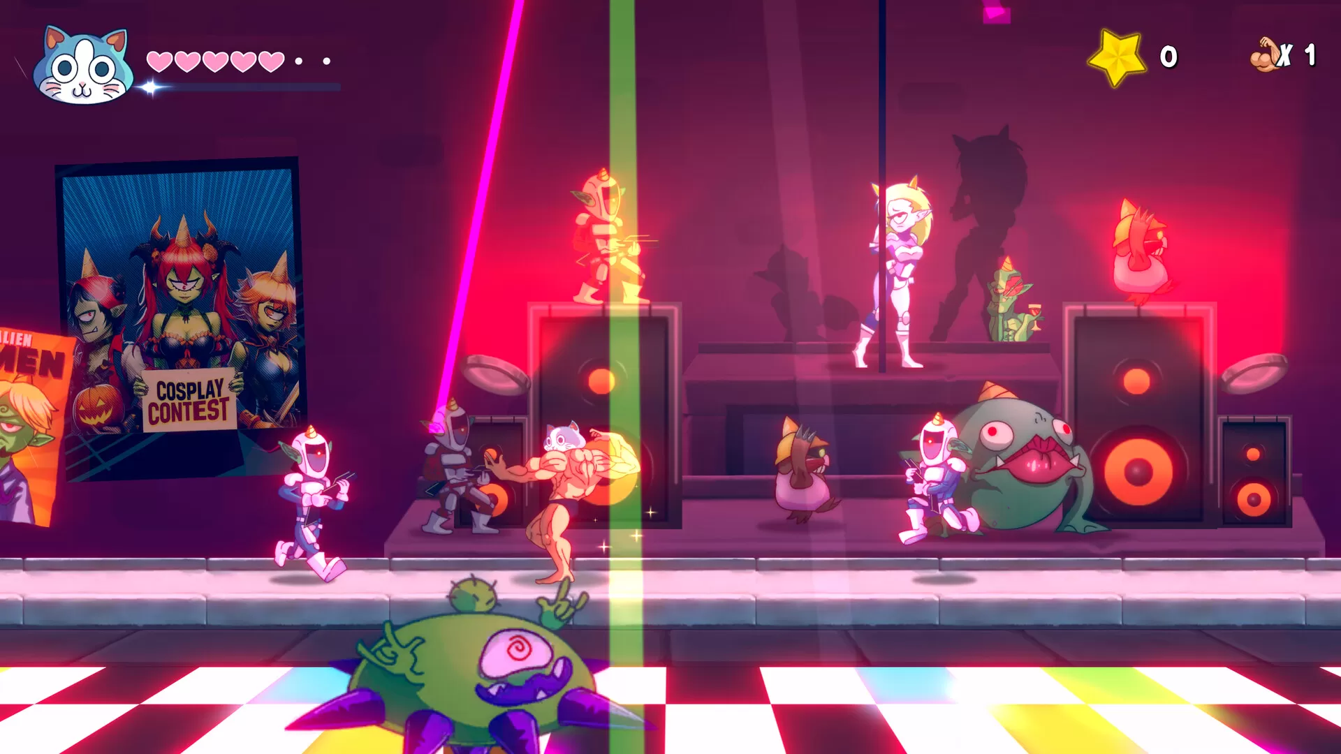 PC《超级筋肉猫(KinnikuNeko: SUPER MUSCLE CAT)》中文版下载Build.18981401