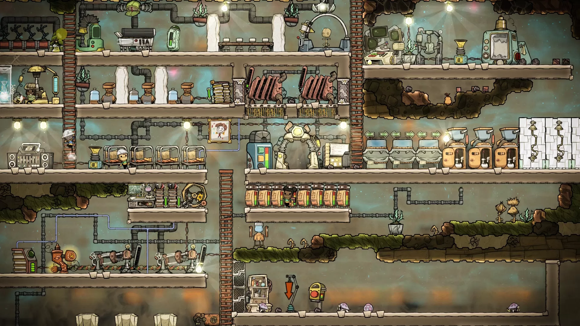 PC《缺氧：眼冒金星(Oxygen Not Included)》中文版下载v693461
