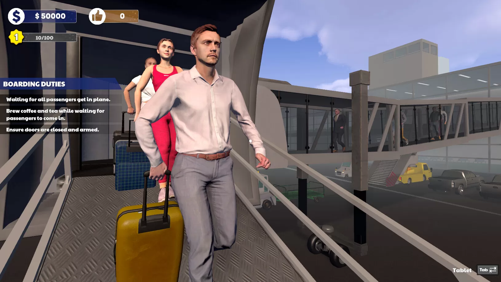 PC《空乘人生模拟器(Cabin Crew Life Simulator)》中文版下载Build.20235635