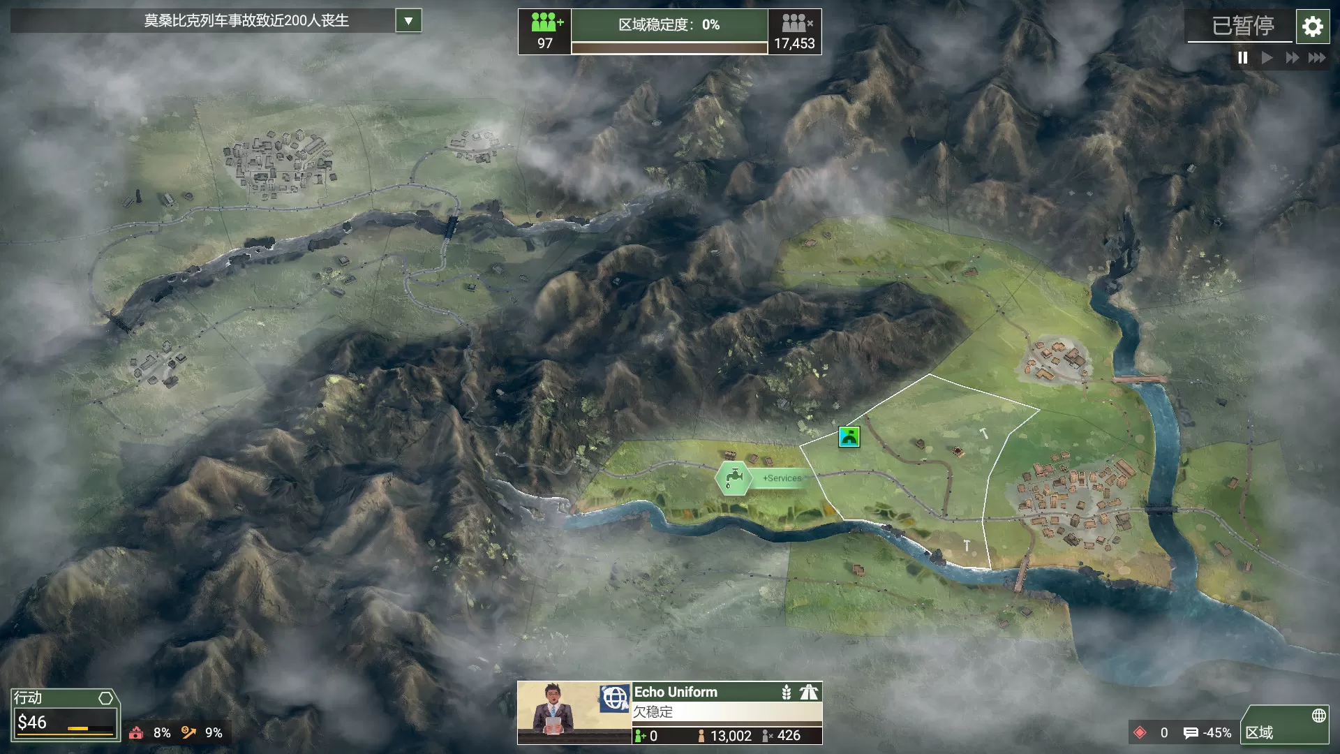 PC《反叛公司：局势升级(Rebel Inc: Escalation)》中文版下载v1.4.0.11