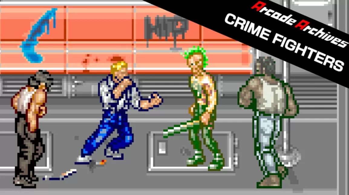 Switch《街机：犯罪克星 Arcade Archives CRIME FIGHTERS》英文版NSP下载
