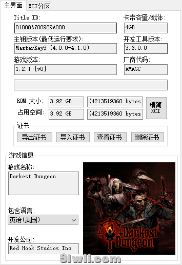 switch《暗黑地牢 祖灵版 Darkest Dungeon - Ancestral Edition》[XCI]中文版_2