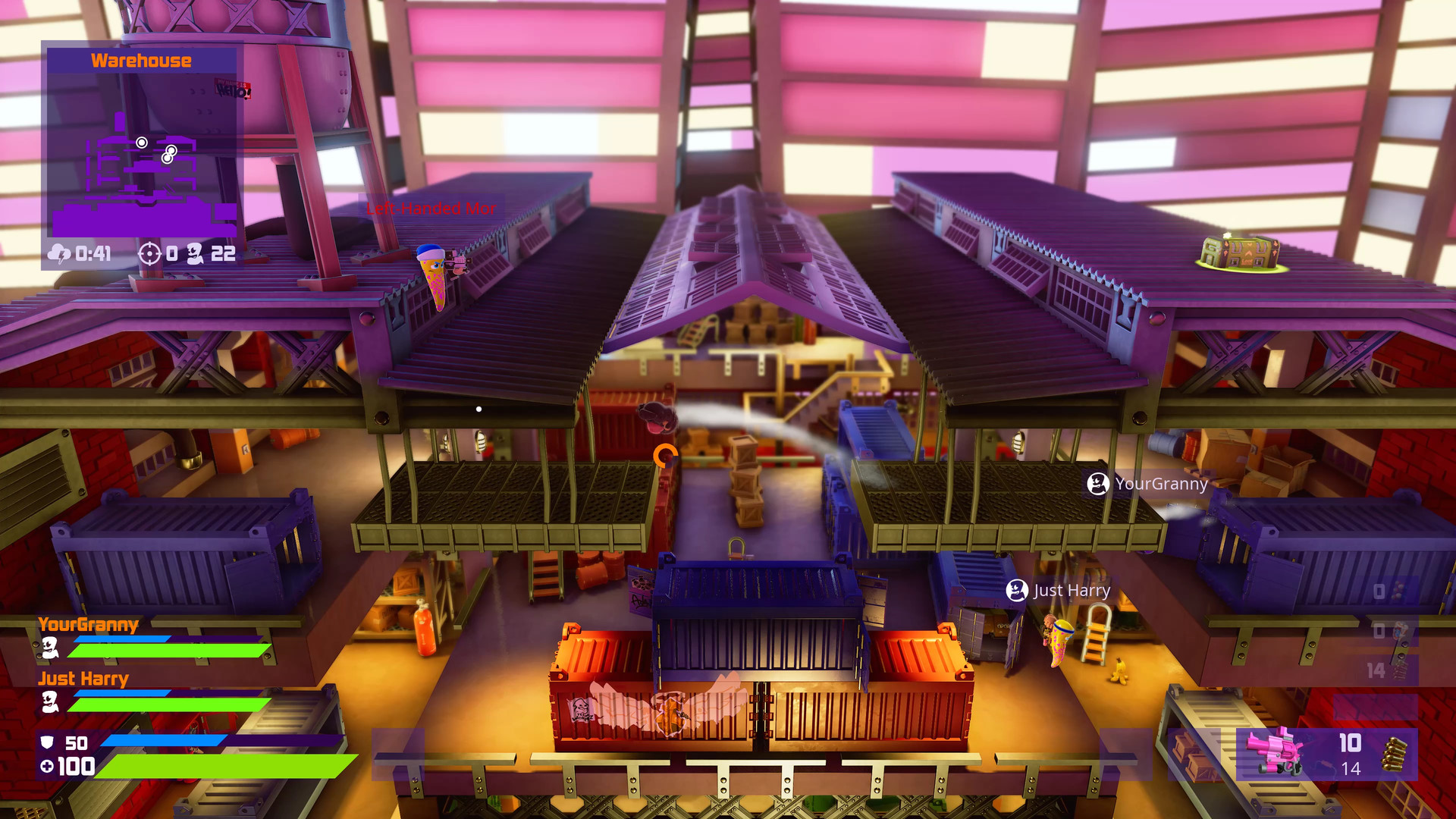 PC《百战天虫：大混战(Worms Rumble)》中文版下载v2016.748356联机版_1