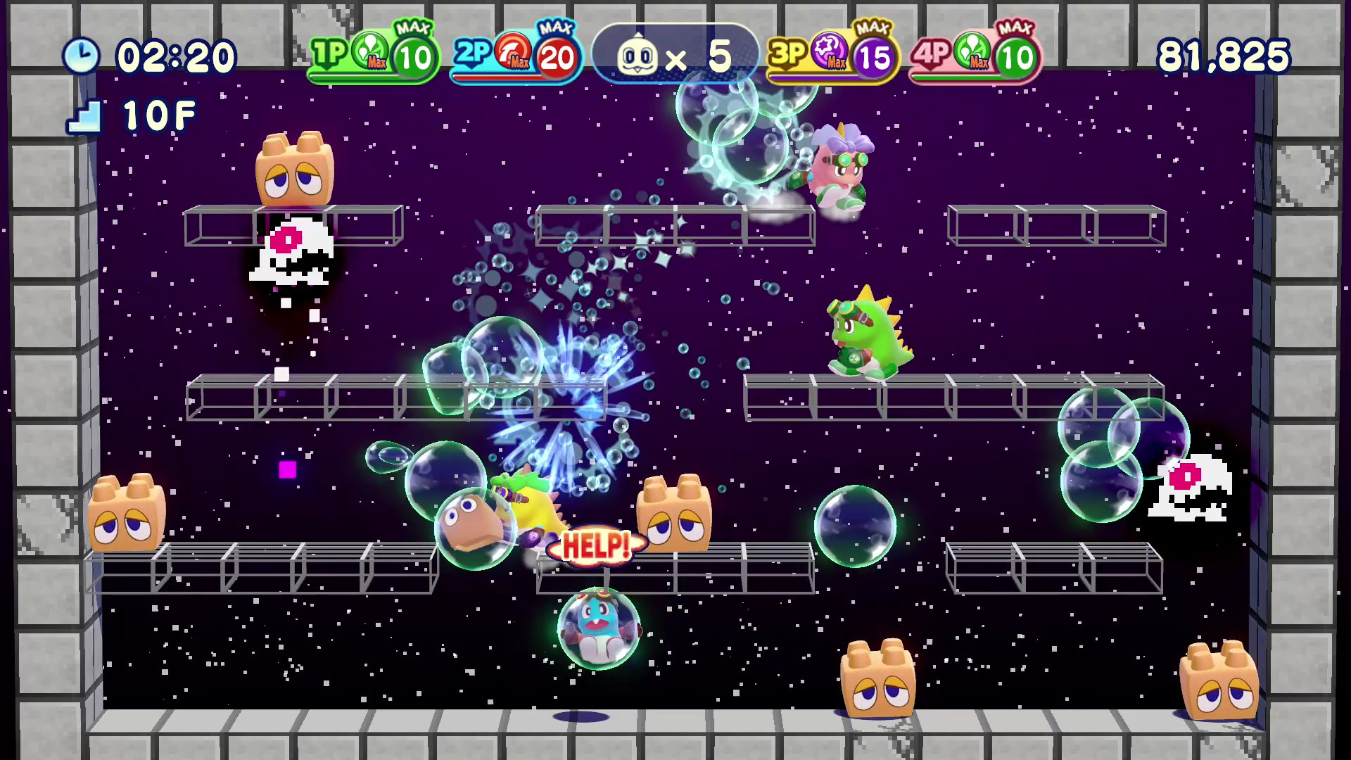 PC《泡泡龙4伙伴 头骨怪与创意工坊(Bubble Bobble 4 Friends)》中文版下载Build.20459733_2
